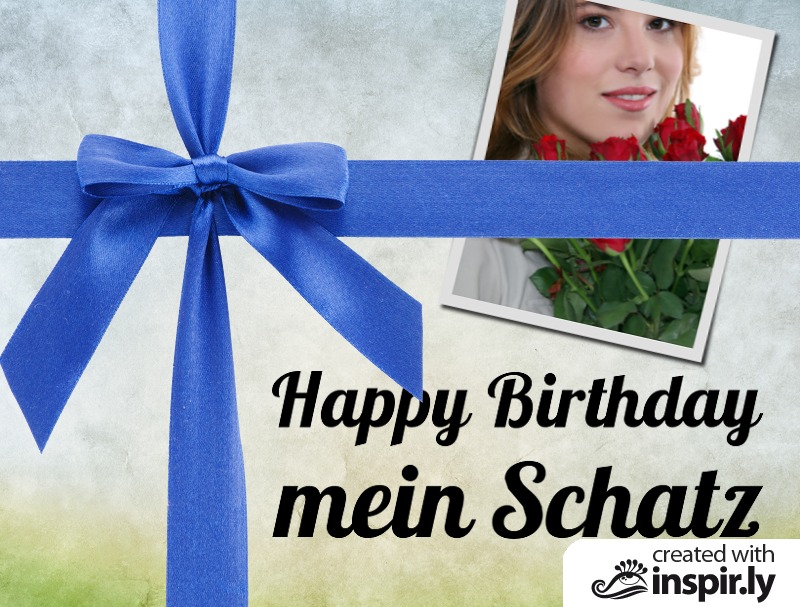 Geburtstag-Happy Birthday Mein Schatz